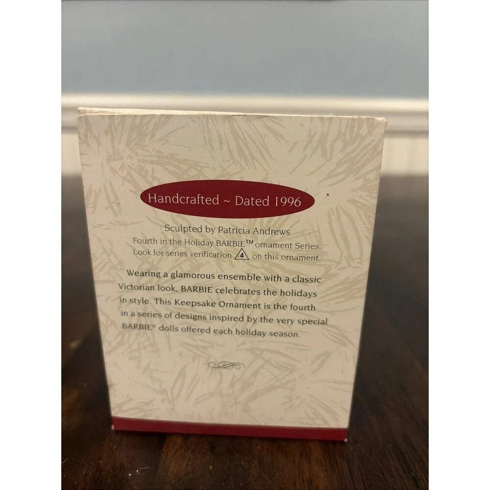 Vintage 1996 Hallmark Holiday Barbie Ornament – Keepsake Collector Series